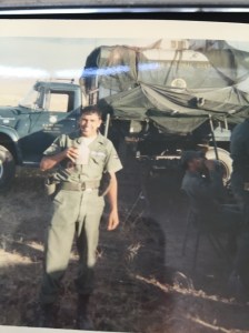 Moe in the Air Force National Guard.