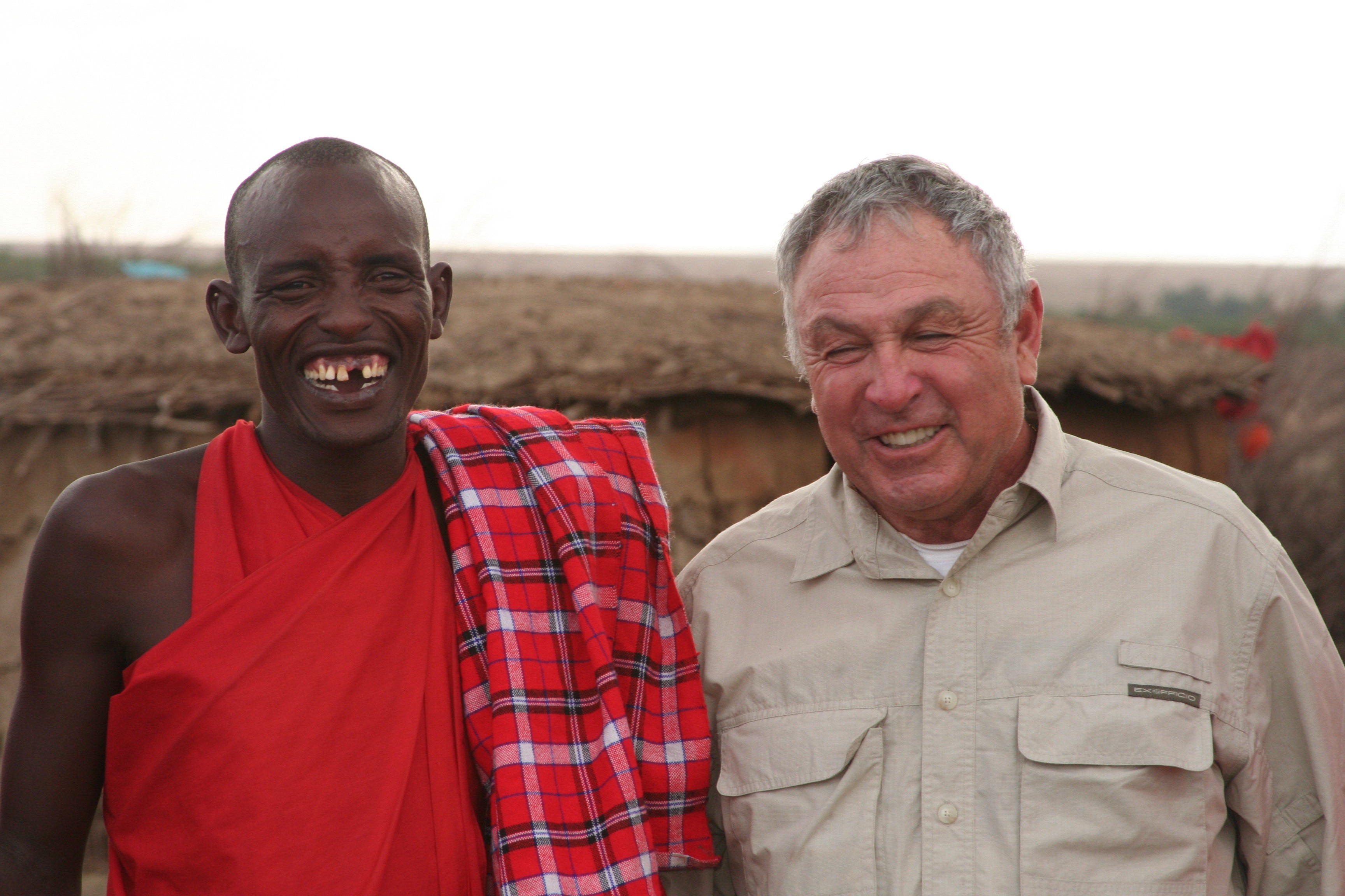 Moe and the Maasai discussing multiple wives